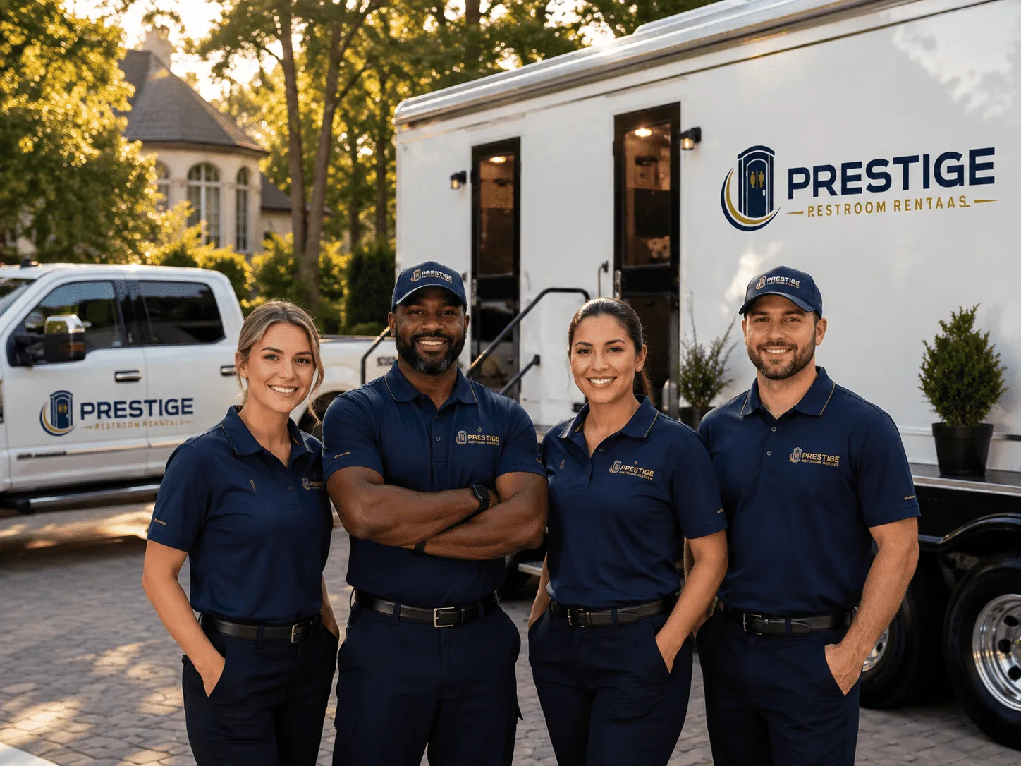 Trusted Luxury Portable Restrooms company in Clio, CA